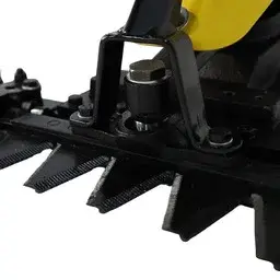 Peine con cuchillas de acero para segadora